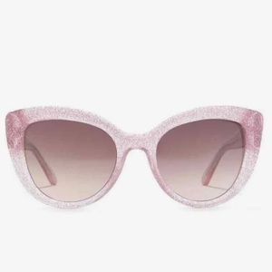 NEW Pink glitter ♠️ Kate Spade ♠️ sunglasses!